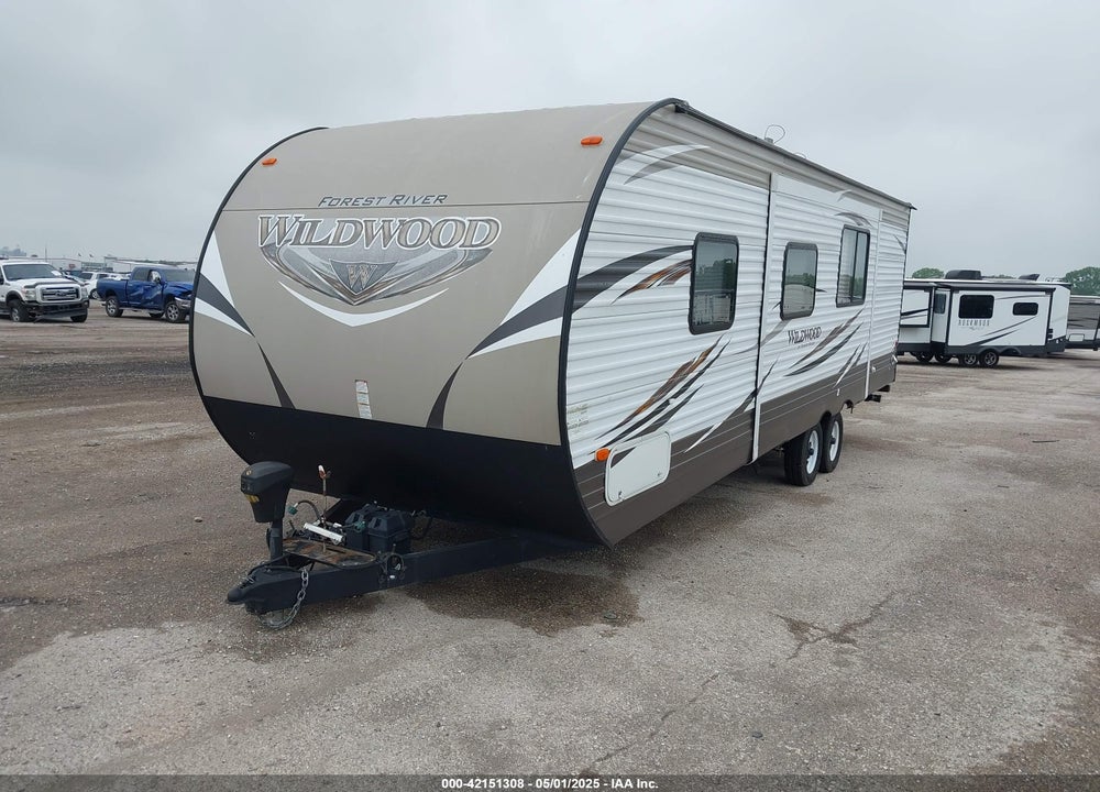 2017 FOREST RIVER WILDWOOD VIN: 4X4TWDD23HA259600