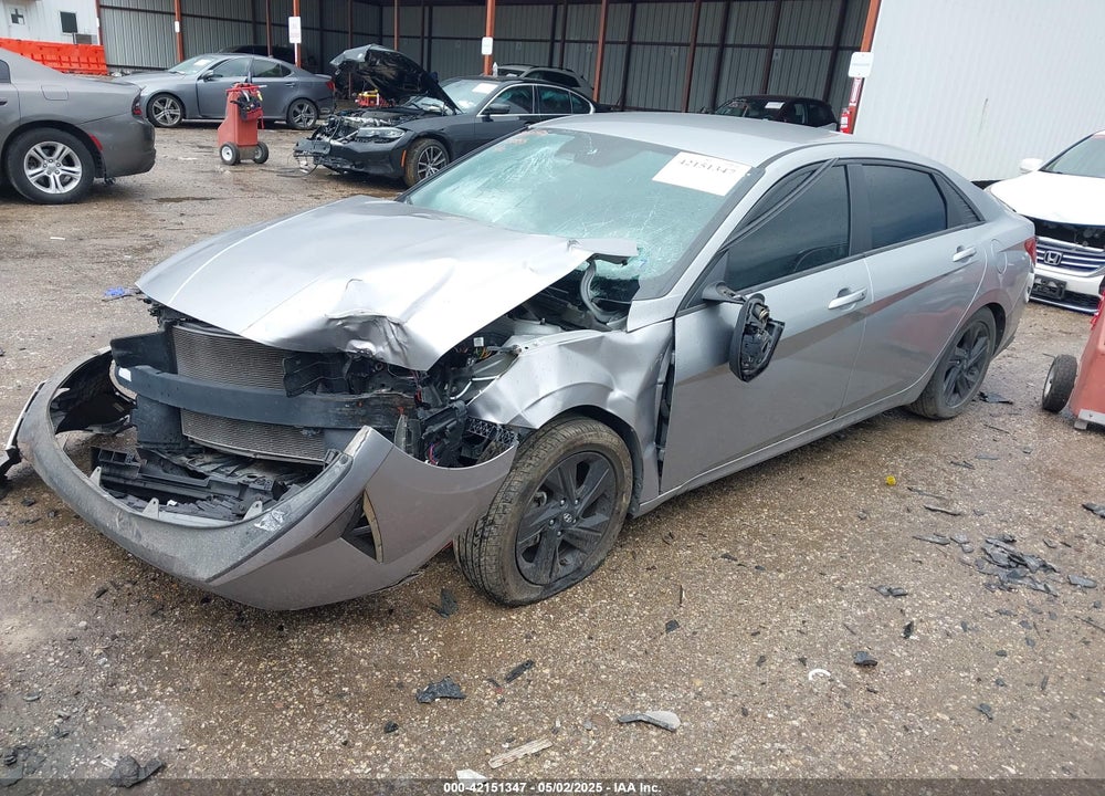 2021 HYUNDAI ELANTRA VIN: 5NPLM4AG1MH030055