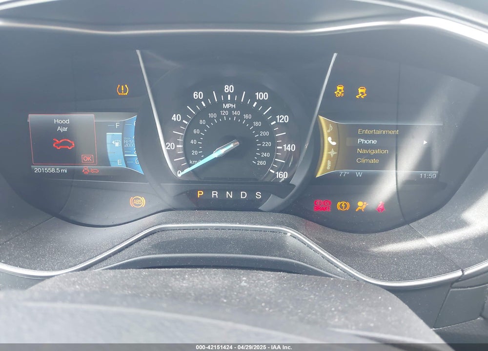 2014 FORD FUSION VIN: 3FA6P0D98ER240747