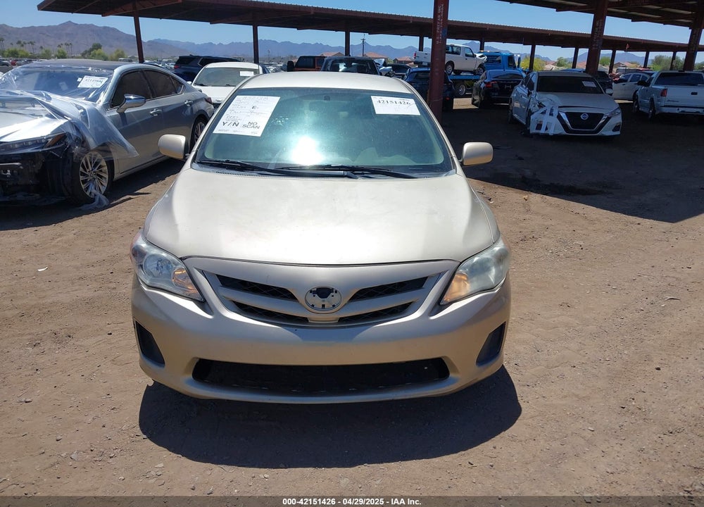 2012 TOYOTA COROLLA LE VIN: 2T1BU4EE6CC847155