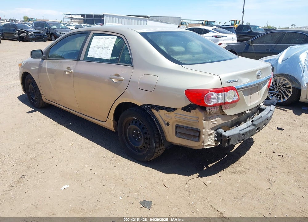 2012 TOYOTA COROLLA LE VIN: 2T1BU4EE6CC847155
