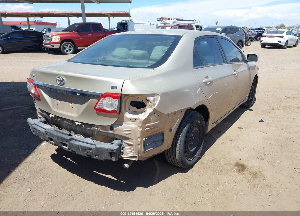 2012 TOYOTA COROLLA LE VIN: 2T1BU4EE6CC847155