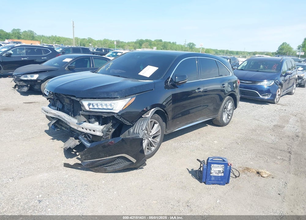 2017 ACURA MDX VIN: 5FRYD4H57HB037606