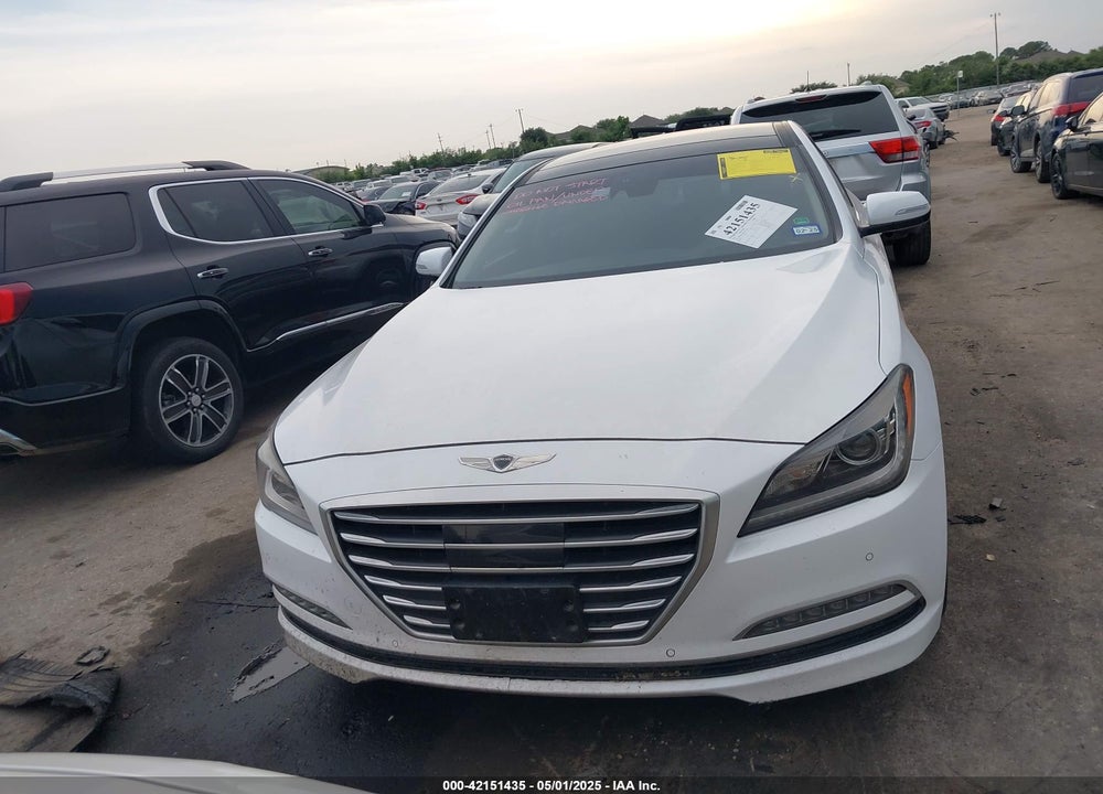 2017 GENESIS G80 VIN: KMHGN4JE3HU212182