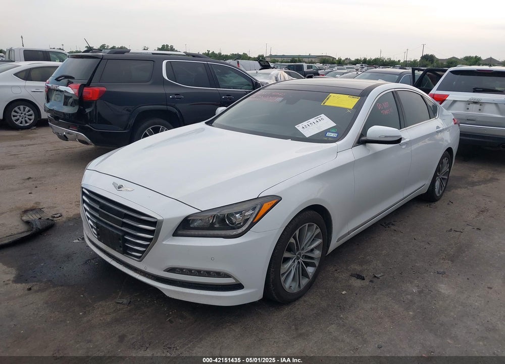 2017 GENESIS G80 VIN: KMHGN4JE3HU212182