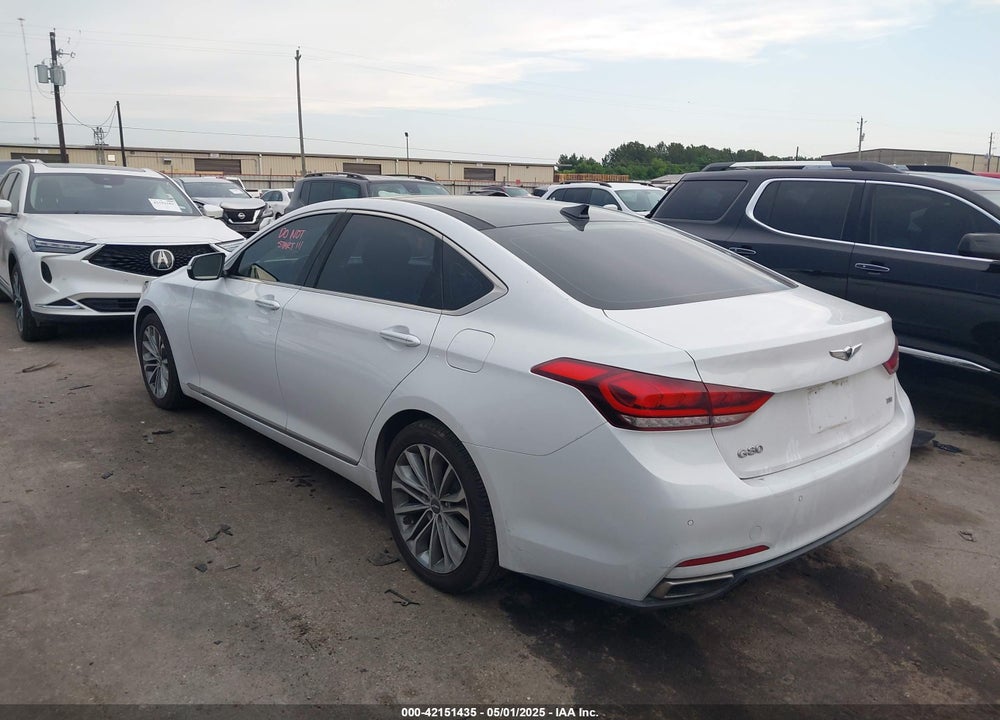 2017 GENESIS G80 VIN: KMHGN4JE3HU212182