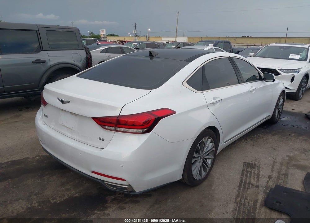 2017 GENESIS G80 VIN: KMHGN4JE3HU212182