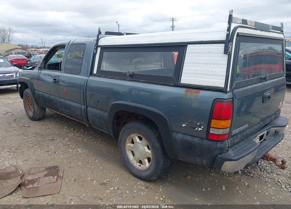 2007 GMC SIERRA 1500 VIN: 1GTEK19B27Z142365