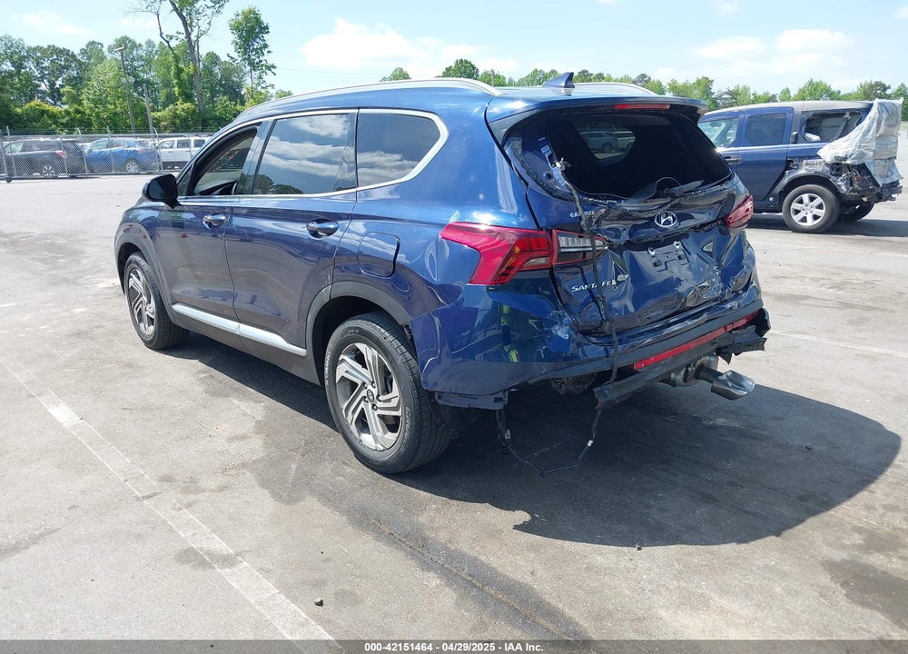 2022 HYUNDAI SANTA FE SEL VIN: 5NMS24AJ5NH410687