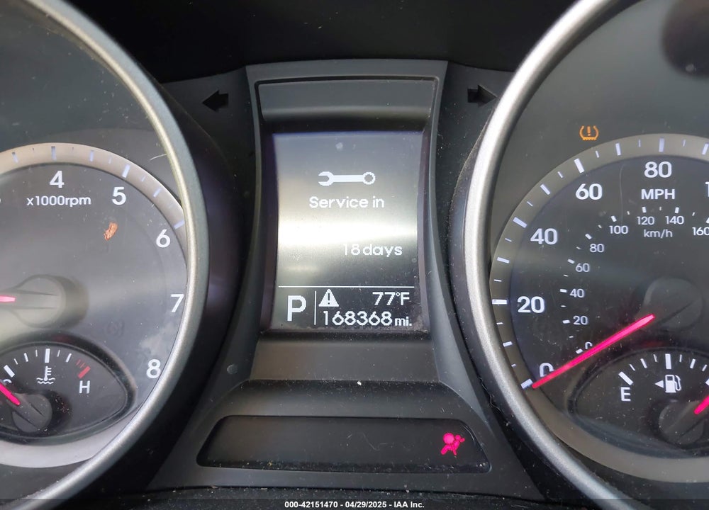 2014 HYUNDAI SANTA FE SPORT VIN: 5XYZT3LB9EG146296