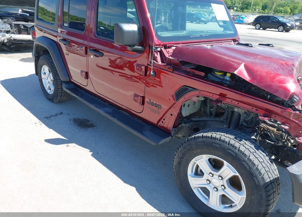 2021 JEEP WRANGLER UNLIMITED SPORT RHD 4X4 VIN: 1C4HJXKNXMW709412