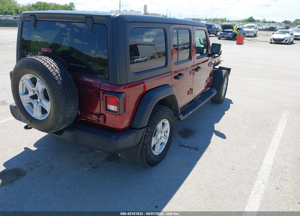 2021 JEEP WRANGLER UNLIMITED SPORT RHD 4X4 VIN: 1C4HJXKNXMW709412