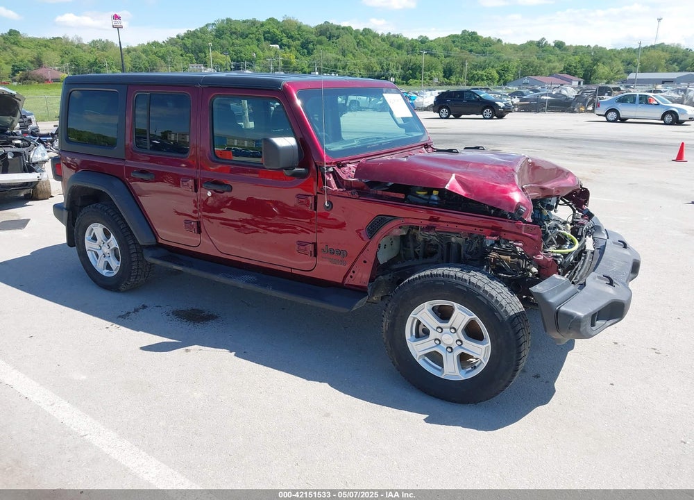 2021 JEEP WRANGLER UNLIMITED SPORT RHD 4X4 VIN: 1C4HJXKNXMW709412