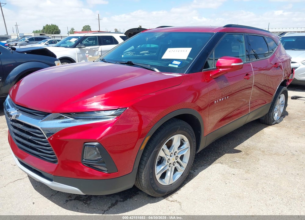 2021 CHEVROLET BLAZER VIN: 3GNKBCRS9MS541403