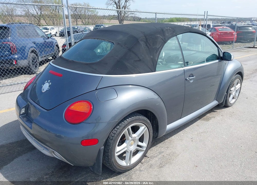 2004 VOLKSWAGEN NEW BEETLE GLS 1.8T VIN: 3VWCD21YX4M308116