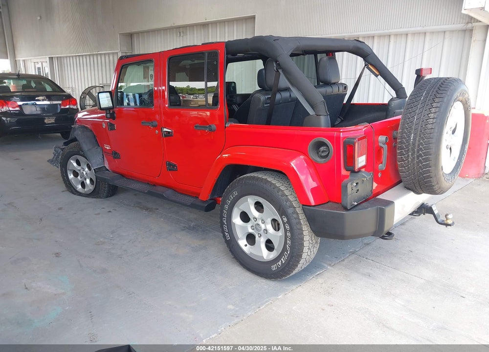 2014 JEEP WRANGLER UNLIMITED SAHARA VIN: 1C4BJWEGXEL179054