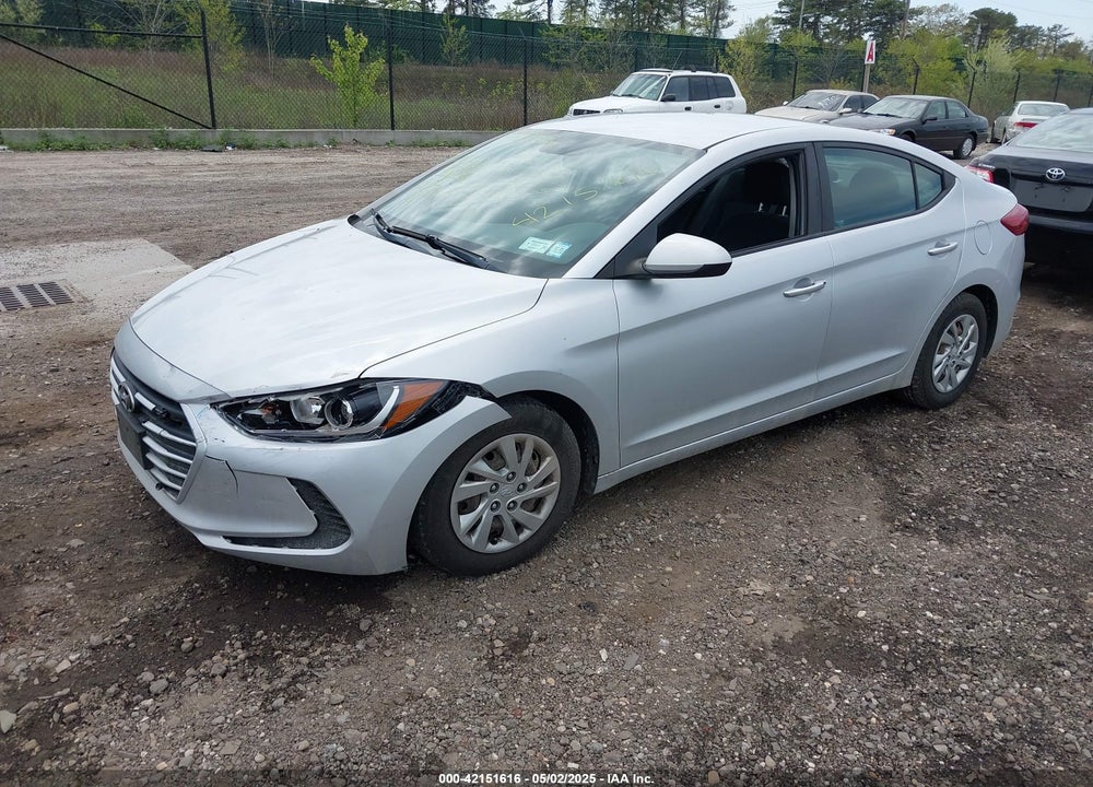 2018 HYUNDAI ELANTRA SE VIN: KMHD74LFXJU589066