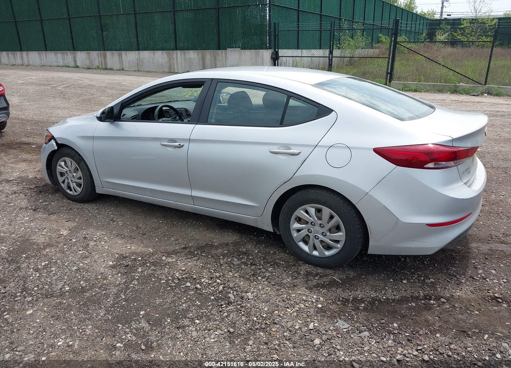 2018 HYUNDAI ELANTRA SE VIN: KMHD74LFXJU589066