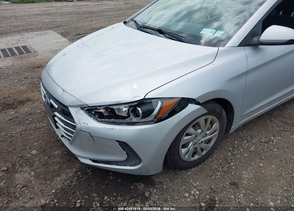 2018 HYUNDAI ELANTRA SE VIN: KMHD74LFXJU589066