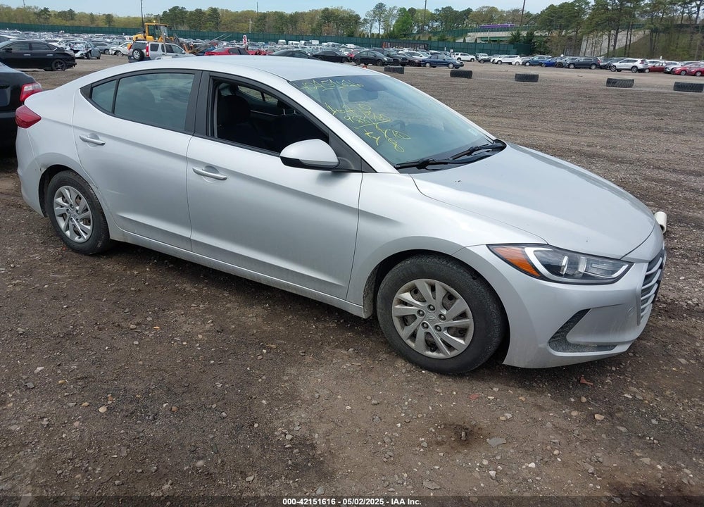 2018 HYUNDAI ELANTRA SE VIN: KMHD74LFXJU589066