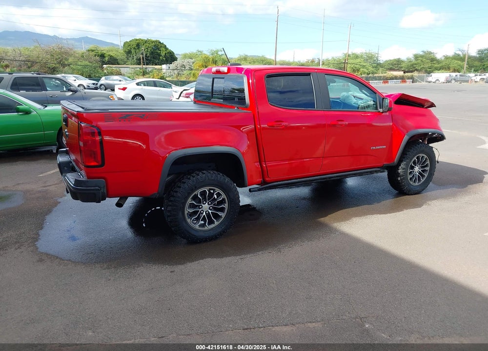 2019 CHEVROLET COLORADO VIN: 1GCGTEEN5K1101491