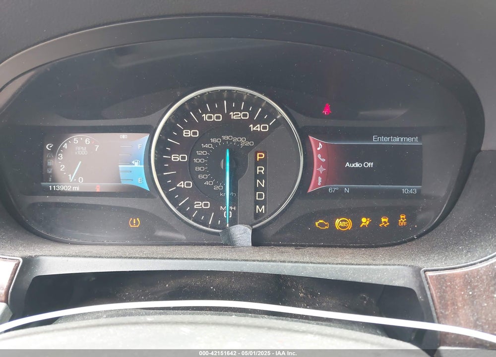 2011 FORD EDGE LIMITED VIN: 2FMDK3KC1BBA77185