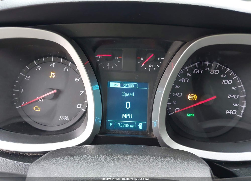 2013 CHEVROLET EQUINOX VIN: 2GNALDEK0D6419743