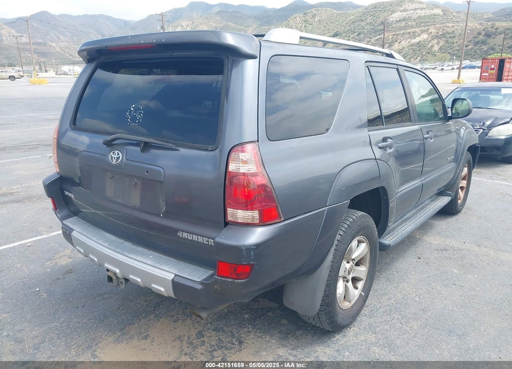 2004 TOYOTA 4RUNNER SR5 SPORT V6 VIN: JTEZU14R548014036