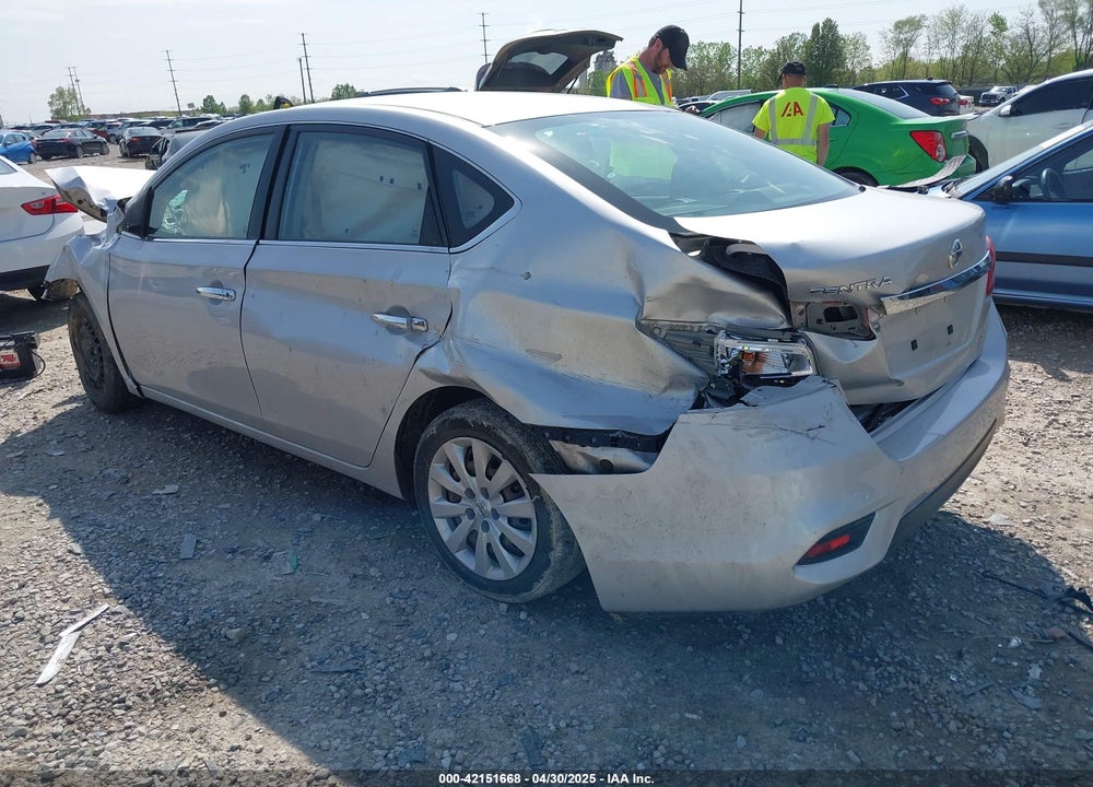 2017 NISSAN SENTRA S VIN: 3N1AB7AP4HY303578