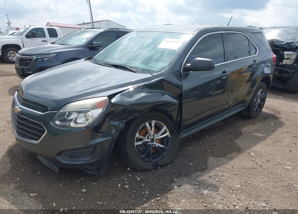 2017 CHEVROLET EQUINOX LS VIN: 2GNFLEEK2H6141526