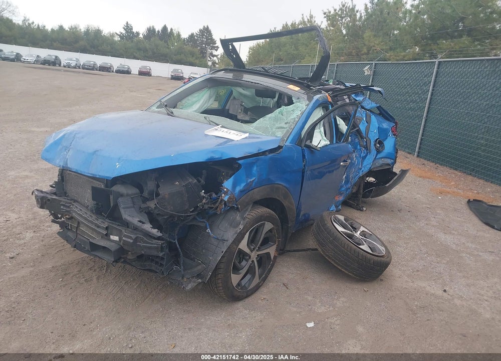 2016 HYUNDAI TUCSON LIMITED VIN: KM8J3CA24GU154447