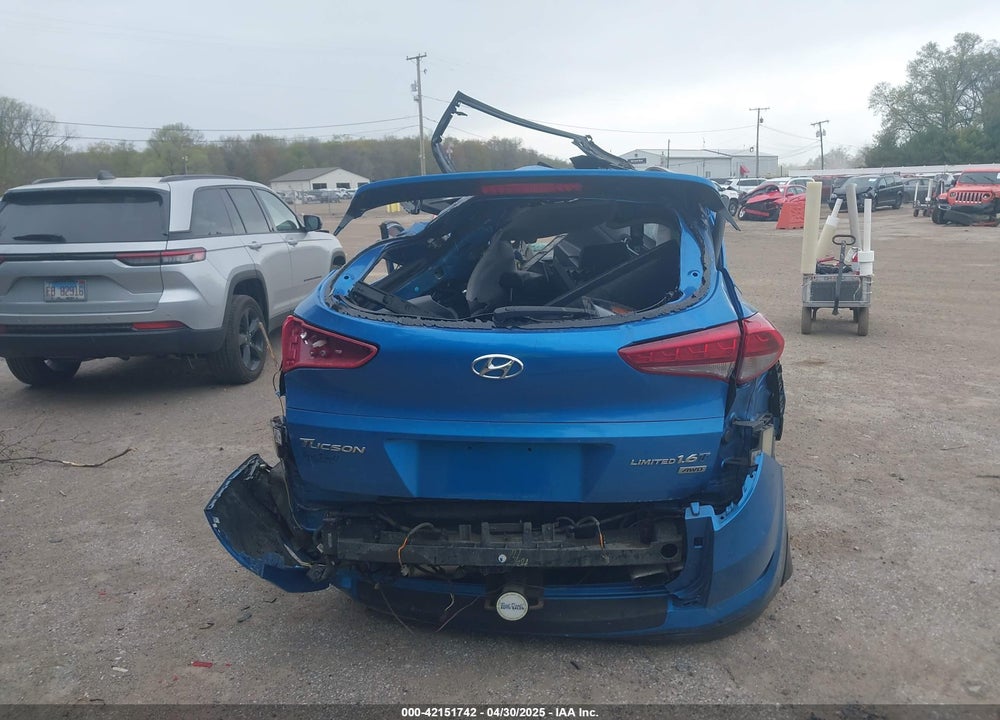 2016 HYUNDAI TUCSON LIMITED VIN: KM8J3CA24GU154447