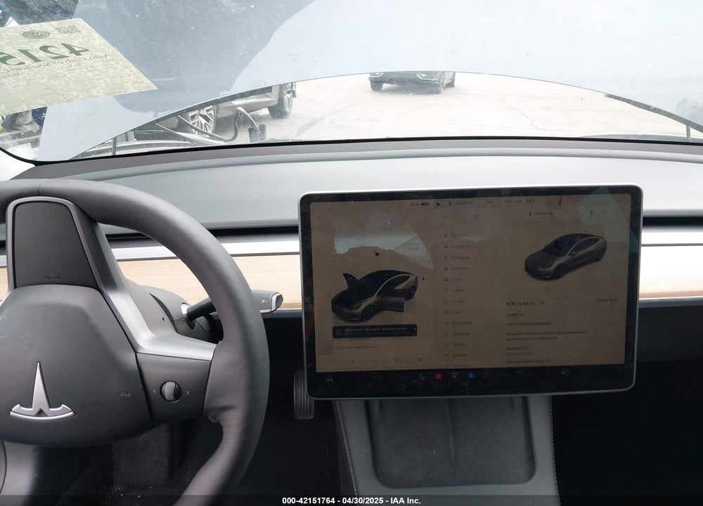 2023 TESLA MODEL 3 REAR-WHEEL DRIVE VIN: 5YJ3E1EAXPF403095