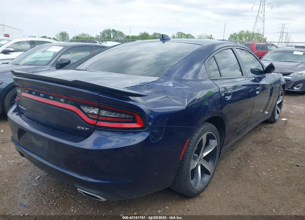 2017 DODGE CHARGER SXT RWD VIN: 2C3CDXHG7HH601963