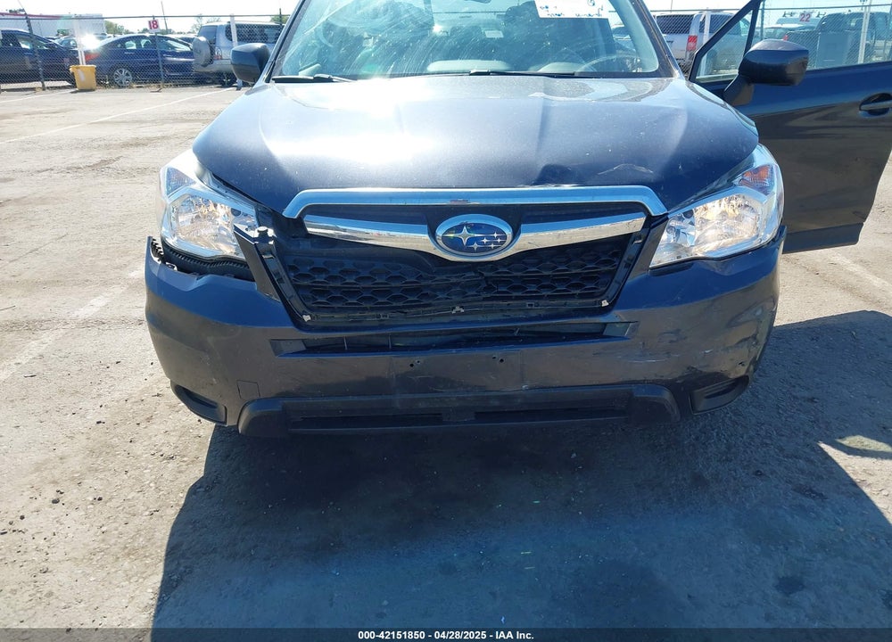 2015 SUBARU FORESTER VIN: JF2SJADC9FH592641