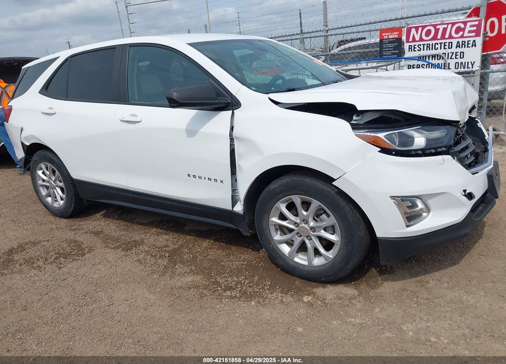 2021 CHEVROLET EQUINOX FWD LS VIN: 3GNAXHEV2MS143993