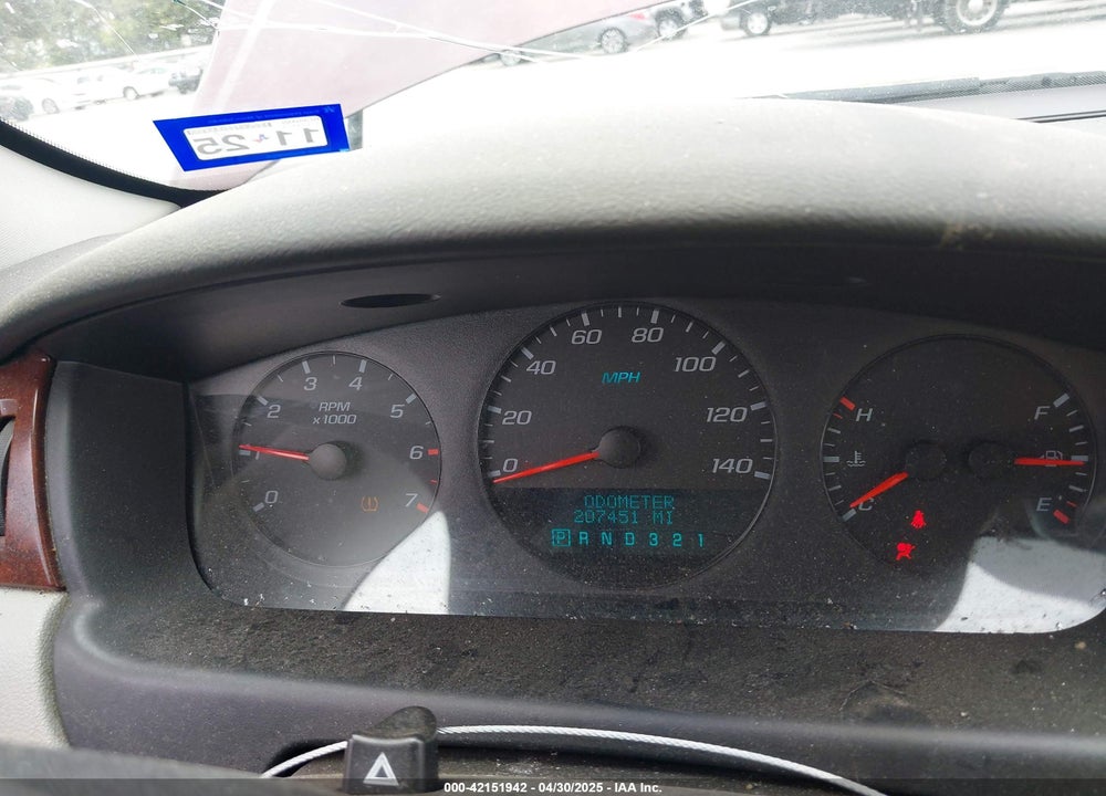2007 CHEVROLET IMPALA LS VIN: 2G1WB58KX79202795