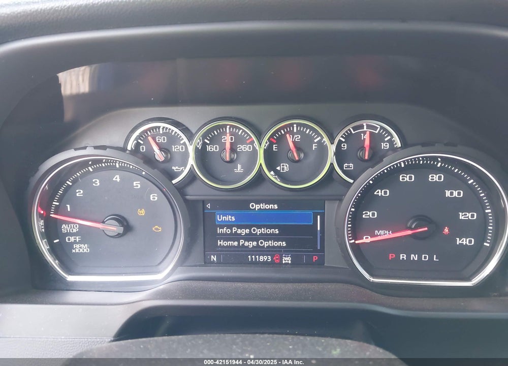 2020 CHEVROLET SILVERADO 1500 VIN: 1GCUYDED1LZ308596