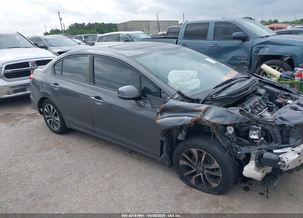 2013 HONDA CIVIC VIN: 2HGFB2F95DH515729