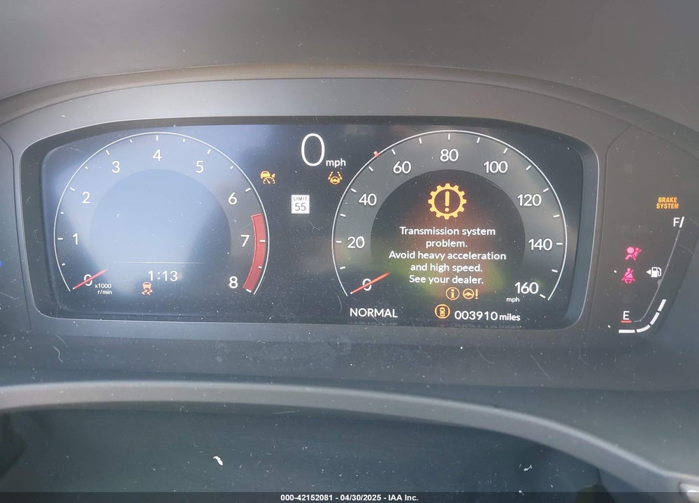 2025 ACURA INTEGRA A-SPEC TECHNOLOGY VIN: 19UDE4H62SA007565