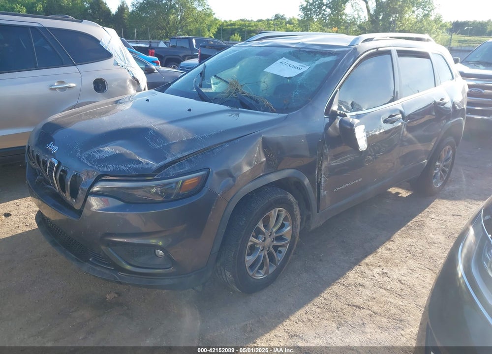 2019 JEEP CHEROKEE LATITUDE PLUS FWD VIN: 1C4PJLLB6KD482852