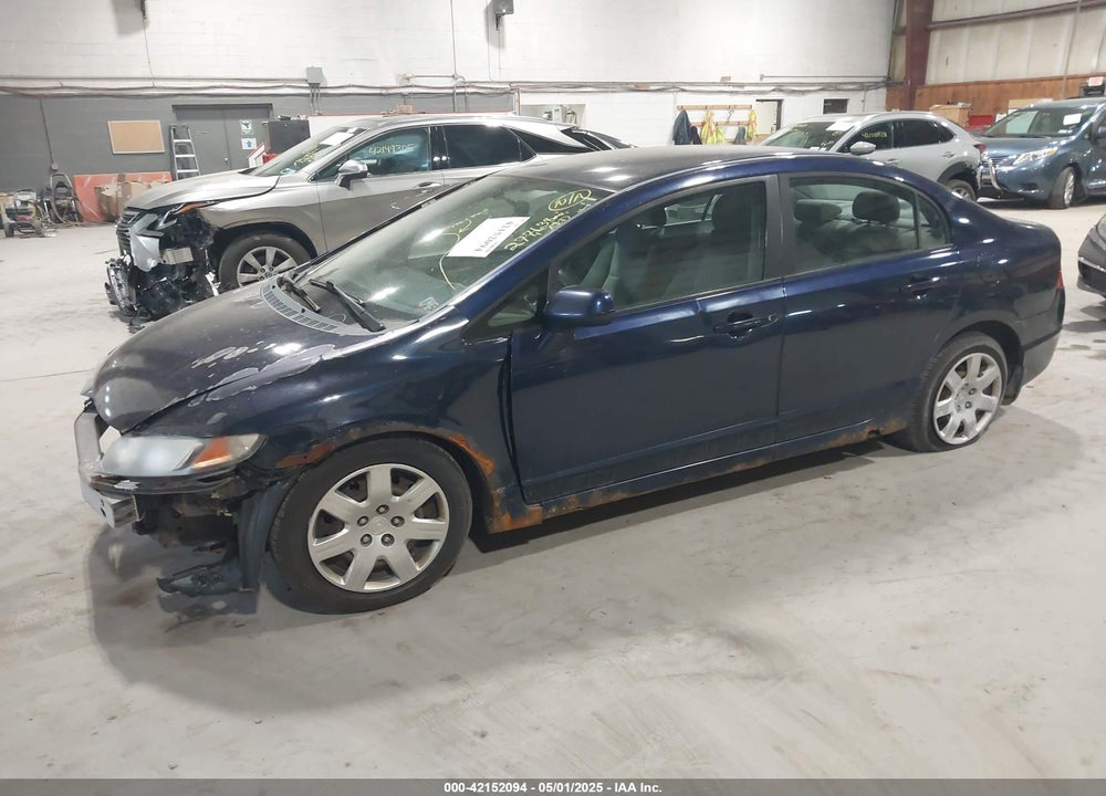 2010 HONDA CIVIC LX VIN: 19XFA1F5XAE012438