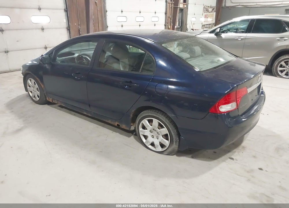 2010 HONDA CIVIC LX VIN: 19XFA1F5XAE012438