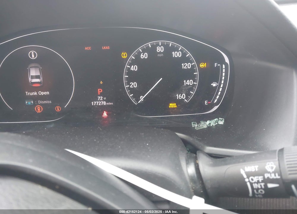2020 HONDA ACCORD VIN: 1HGCV1F32LA072856