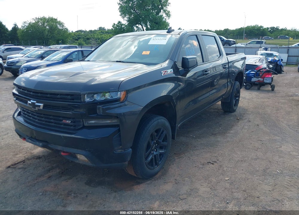 2021 CHEVROLET SILVERADO 1500 4WD SHORT BED LT TRAIL BOSS VIN: 1GCPYFED4MZ200872