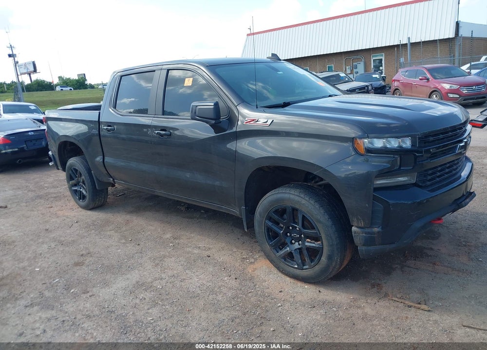 2021 CHEVROLET SILVERADO 1500 4WD SHORT BED LT TRAIL BOSS VIN: 1GCPYFED4MZ200872
