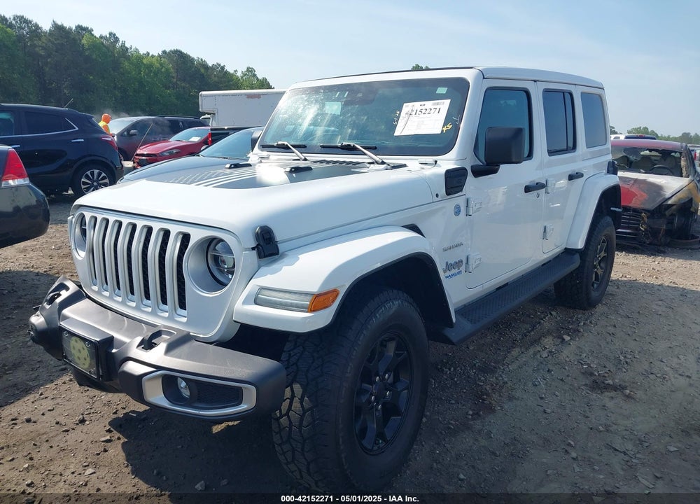 2021 JEEP WRANGLER 4XE UNLIMITED SAHARA 4X4 VIN: 1C4JJXP6XMW840844