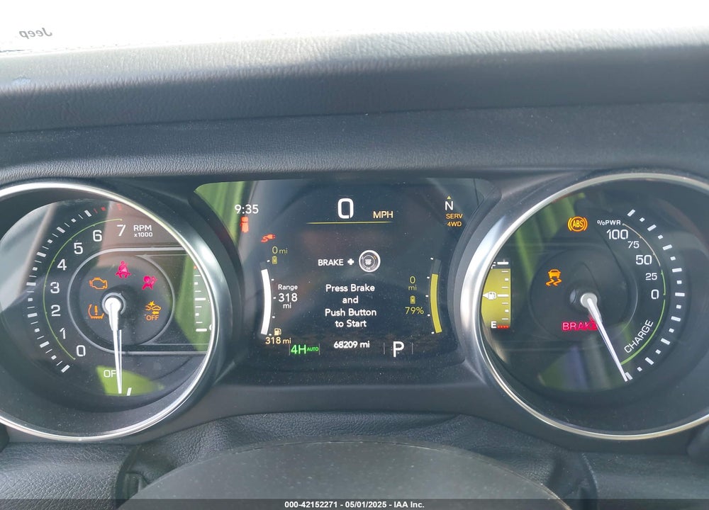 2021 JEEP WRANGLER 4XE UNLIMITED SAHARA 4X4 VIN: 1C4JJXP6XMW840844