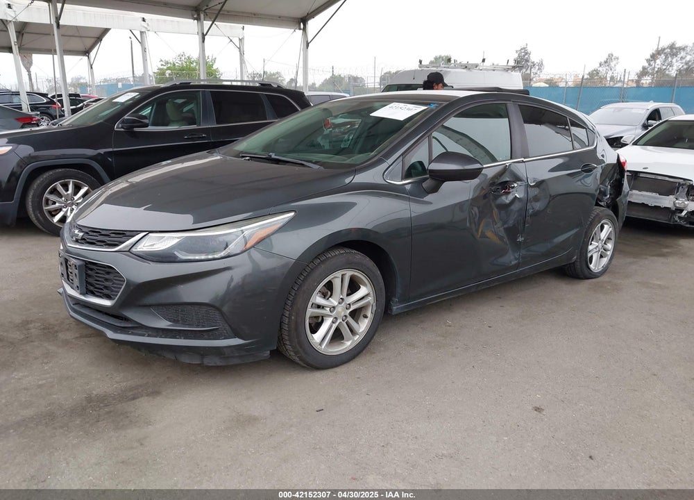 2018 CHEVROLET CRUZE LT AUTO VIN: 3G1BE6SM4JS594270