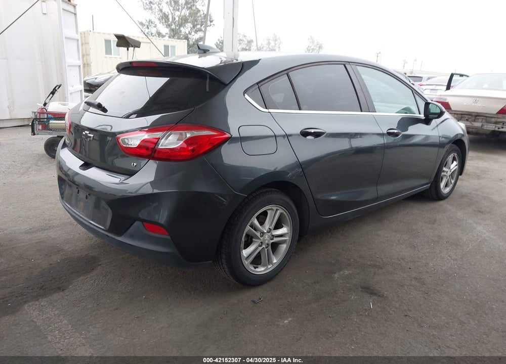 2018 CHEVROLET CRUZE LT AUTO VIN: 3G1BE6SM4JS594270